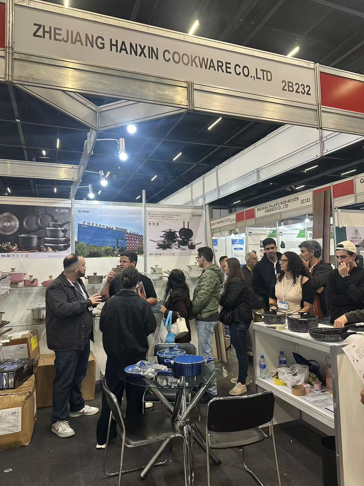 HANXIN Tencere Seti HOMELIFE EXPO BREZİLYA 2026'ya Başarıyla Katıldı