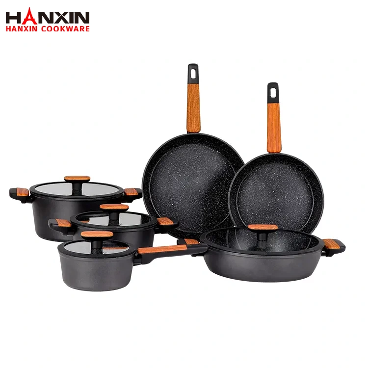 Alüminyum Dövme Yapışmaz Tencere Seti